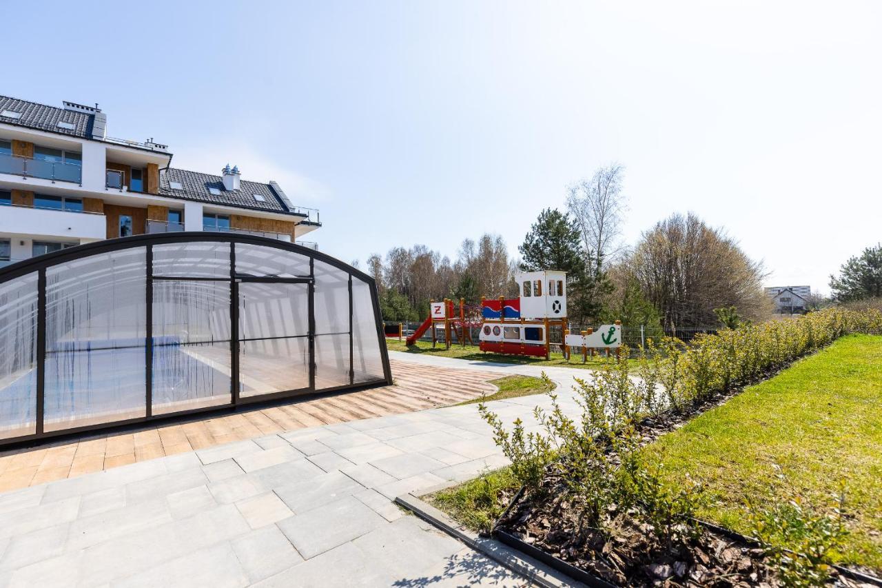 Apartament Z Basenem I Kominkiem ,,Baltic Sun” Sztutowo Bagian luar foto